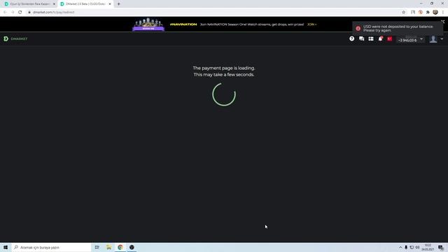 Dmarket deposit problem смотреть онлайн