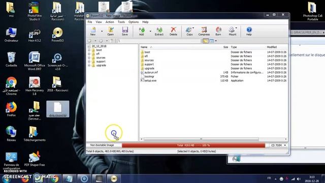 طريقة نسخ الويندوز في (CD) او حرق الويندوز في قرص فلاش( FlashDisc ) ببرنامج - (PowerISO ) смотреть онлайн