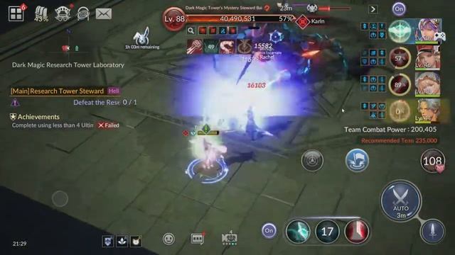 Seven Knight 2 (Global) - Steward Bai Hell Mode смотреть онлайн