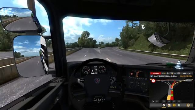 ETS2 Vassloch G6(61t) SCANIA Streamline 730 hp Merg dupa convoi!!(Multiplayer) смотреть онлайн