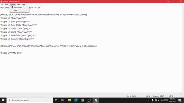 How to change font in Windows 10 Tamil | MULTI DIMENTIONAL TAMIZHAN смотреть онлайн
