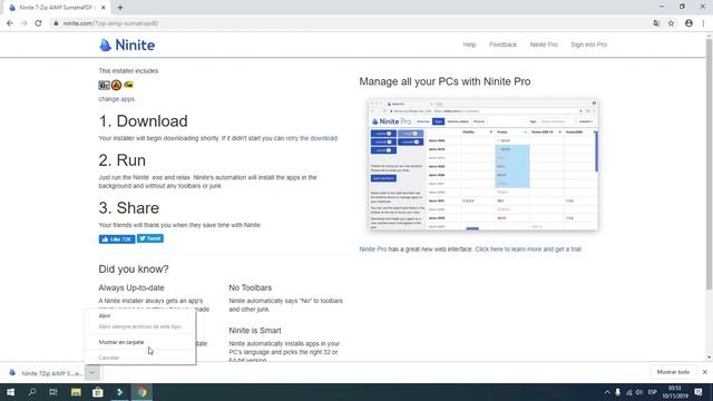 Instala Aplicaciones Automáticamente en Windows con Ninite смотреть онлайн