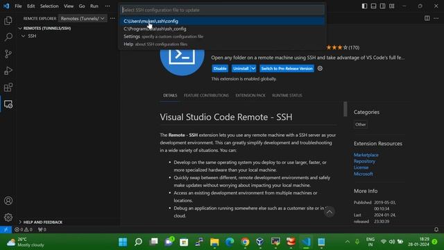 How to connect to Linux server from VS Code | how to connect linux server with visual studio code смотреть онлайн