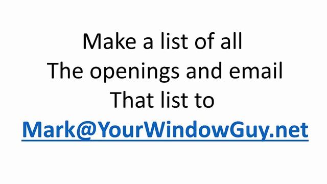 FREE Replacement Vinyl Window Estimate with in Hours смотреть онлайн