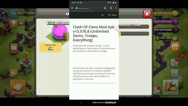 New trick 2021 Clash of clans hack unlimited everything for android and iOS both 100% working !!!! смотреть онлайн