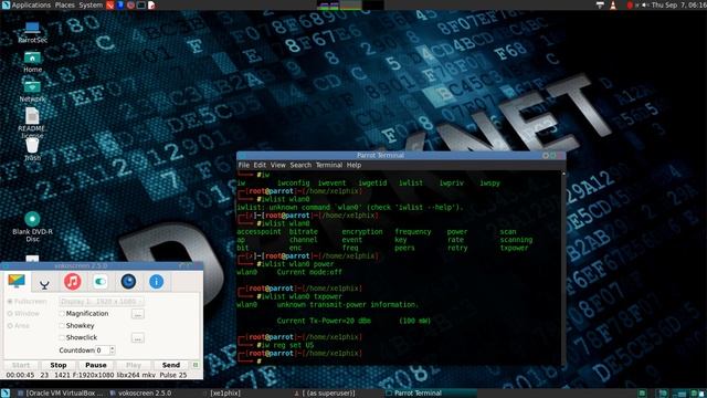 Parrot Linux - Modifying A Wireless Adapters Tx-Power смотреть онлайн