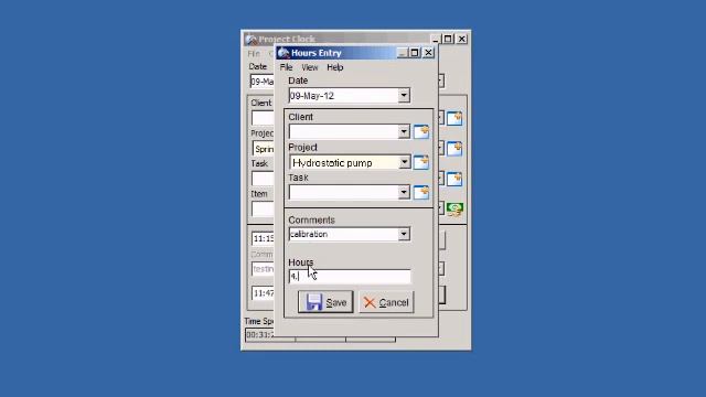 Project Clock - Windows Time Recording and Billing Software смотреть онлайн