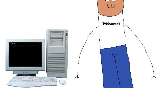 Boy Hates Microsoft Windows NT Startup смотреть онлайн
