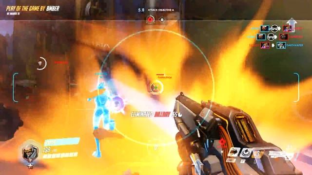 4K Overwatch Highlight - Dolby Atmos Headphone смотреть онлайн