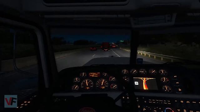 American Truck Simulator | Delivering Car Parts | Reno to Oakland | смотреть онлайн