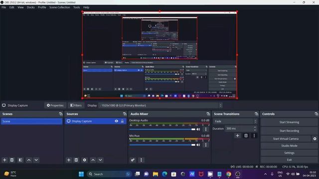 How to use OBS Studio on windows 11 смотреть онлайн