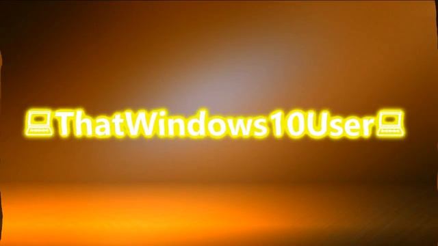 Intro for ThatWindows10User смотреть онлайн