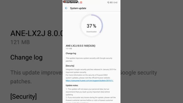 HUAWEI P20 Lite system Update Jan. 2019 смотреть онлайн