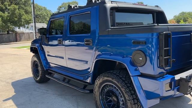 2006 Hummer H2 SUT - Ltd Ed Pacific Blue - 31k miles смотреть онлайн