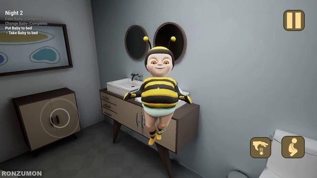 The Baby In Yellow - NEW Outfit Full Gameplay - Part 4 (Android, iOS) смотреть онлайн