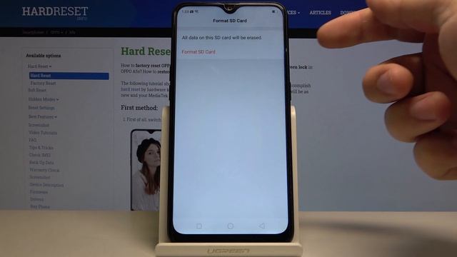 How to Format SD Card in OPPO A5s – Reset Memory Card смотреть онлайн
