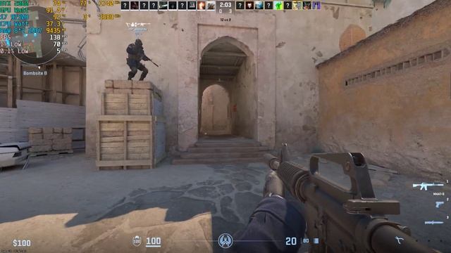 Counter Strike 2 on Acer Predator Helios 300 (RTX 2060 & i7 9750H) I 1080P смотреть онлайн