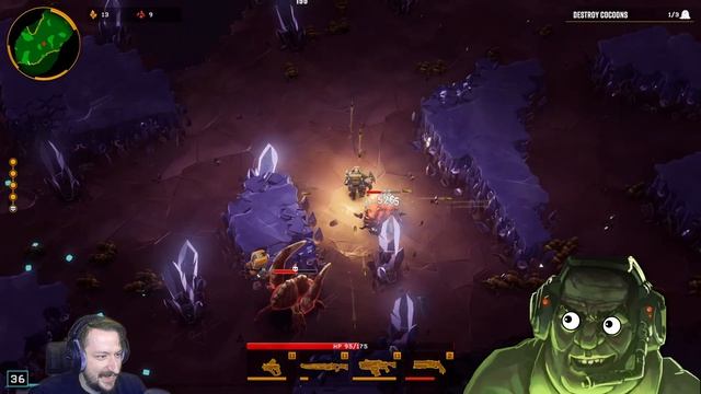 AI Mission Control Gone Crazy in Deep Rock Galactic Survivor смотреть онлайн