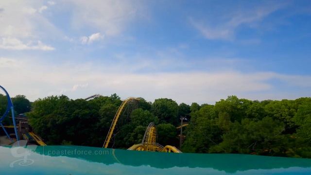 Loch Ness Monster front seat on-ride 5K POV @60fps Busch Gardens Williamsburg смотреть онлайн