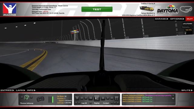 ESS 23S3 W5 Cadillac LMDH Daytona смотреть онлайн