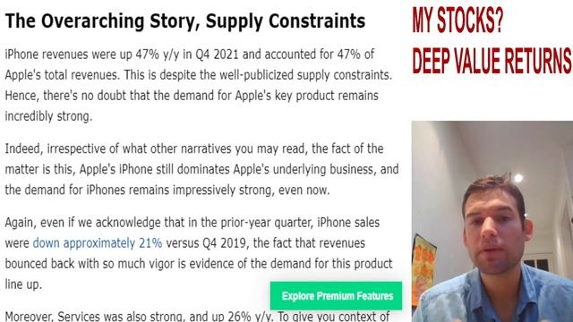 Apple: Misses Estimates, Stock Drops, But There Are Reasons To Be Bullish смотреть онлайн