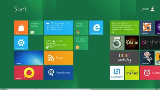 Windows 8 Developer Preview Video Tour смотреть онлайн
