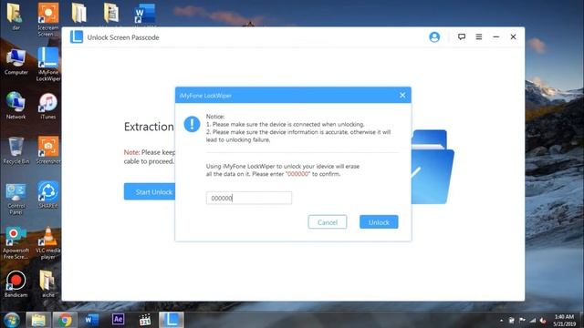 Imyfone LockWiper Test Video