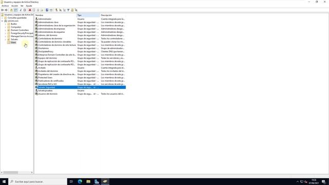 ✅ Crear Grupo de Seguridad en Active Directory Windows Server 2022 ✔️ смотреть онлайн