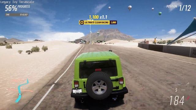 Jeep Wrangler Rubicon , Dunas Blancas Sprint ( Forza Horizon 5 gameplay ) смотреть онлайн
