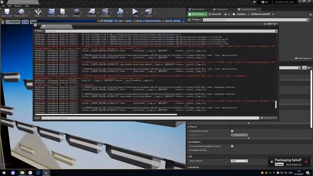 UE4 packaging ERROR . Help смотреть онлайн