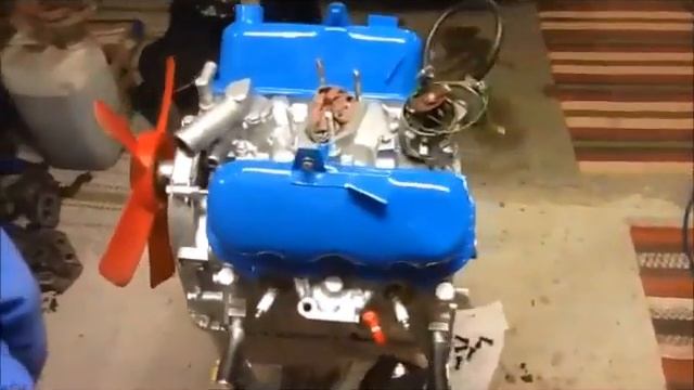 SAAB V4 engine motor Grums смотреть онлайн
