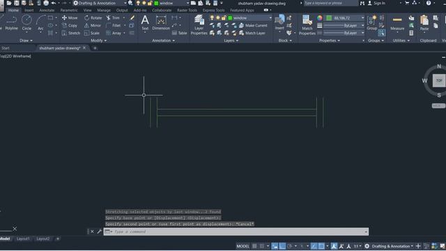 How to draw windows in Autocad II HOW TO DRAW WINDOW IN 2D PLAN AUTOCAD II BY - ER ABHISHEK TYAGI смотреть онлайн