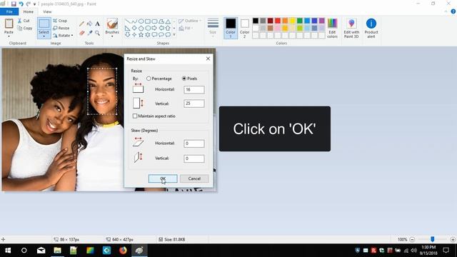 How to pixelate (blur) part of a picture in Paint (step by step) смотреть онлайн