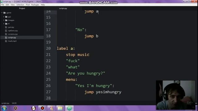 RENPY TUTORIAL VISUAL NOVEL GAME ENGINE and CODING FOR VAST WORLD my NEW game смотреть онлайн