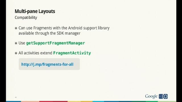Google I/O 2011: Designing and Implementing Android UIs for Phones and Tablets смотреть онлайн