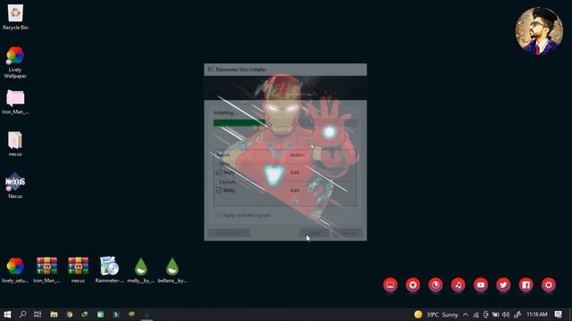 Iron Man Theme For Desktop || animated theme for windows 10 || how to customize windows 10 смотреть онлайн