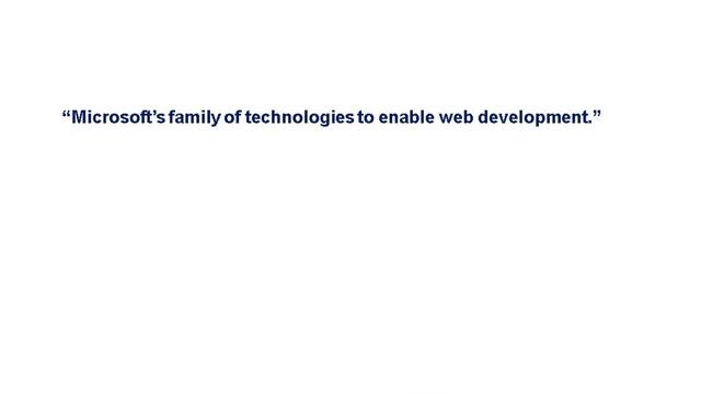 An Introduction to the Microsoft Web Platform - Terms смотреть онлайн
