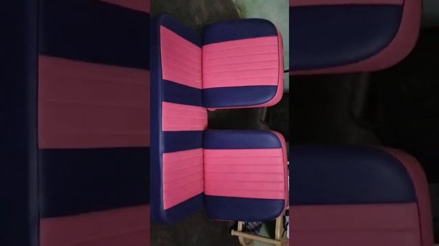 auto seat sale pink with navy bule colour 🛺 смотреть онлайн