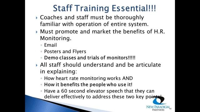 How to integrate heart rate monitoring systems into PT and Small Group Training to смотреть онлайн