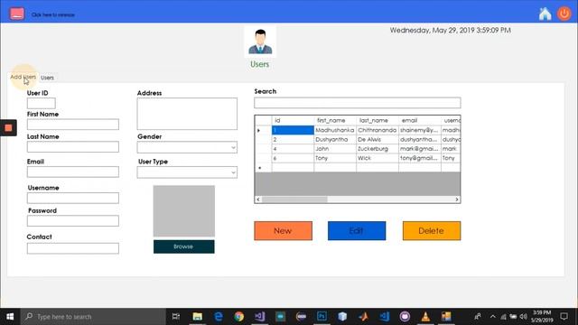 Point Of Sale System using C#.NET Windows Form Application. смотреть онлайн