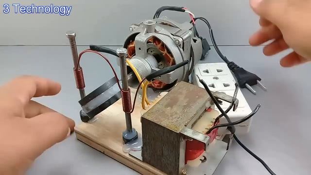 How To Make 220v 5000w Free Electricity Energy With 220v Fan Motor Self Running