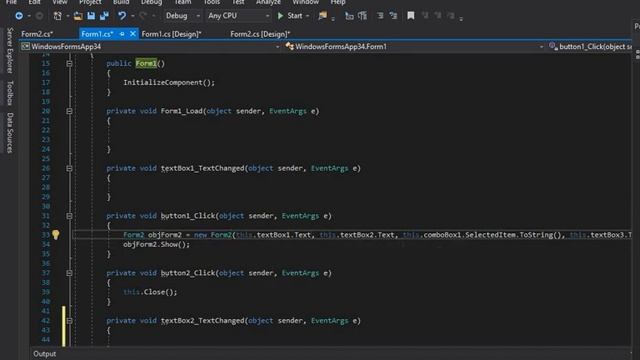 Create a Feedback form in window form | Window from project смотреть онлайн