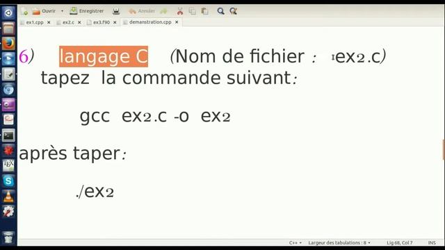 Compile and Execute la programtion C++, C and fortran code on linux (ubuntu) easy ways смотреть онлайн