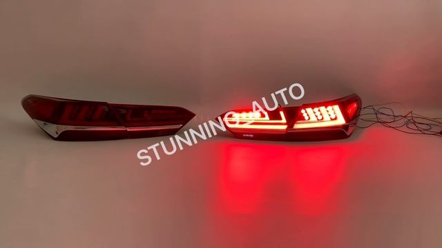 Фонари задние Toyota Camry 70 смотреть онлайн