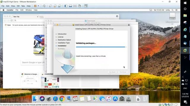 MAC OSX Canon UFR Driver installation смотреть онлайн
