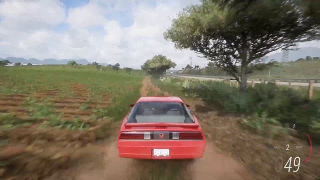 Forza Horizon 5: Driving around with the 1987 Pontiac Firebird Trans Am GTA. смотреть онлайн