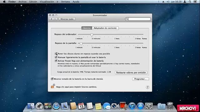 Novedades de Mac OS X 10.8 Mountain Lion - PowerNap ( parte 23 de 25 ) смотреть онлайн