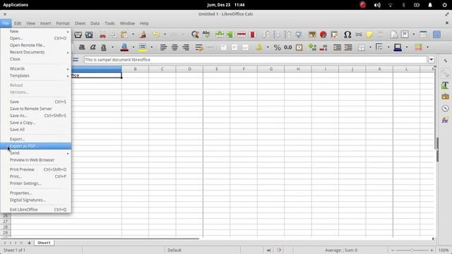 How to Remove Header and Footer LibreOffice (Linux) смотреть онлайн