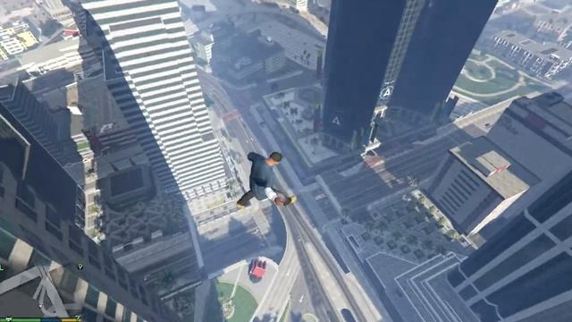 GTA V- Jumping Off A HiGh BUILDING - HD GamePlAy - Overclocked AMD Radeon R5 M420 смотреть онлайн