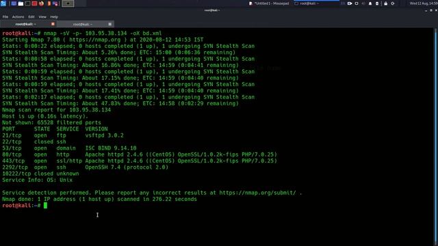 Comprehensive Guide on SearchSploit for finding exploit (nmap result):-Part I смотреть онлайн